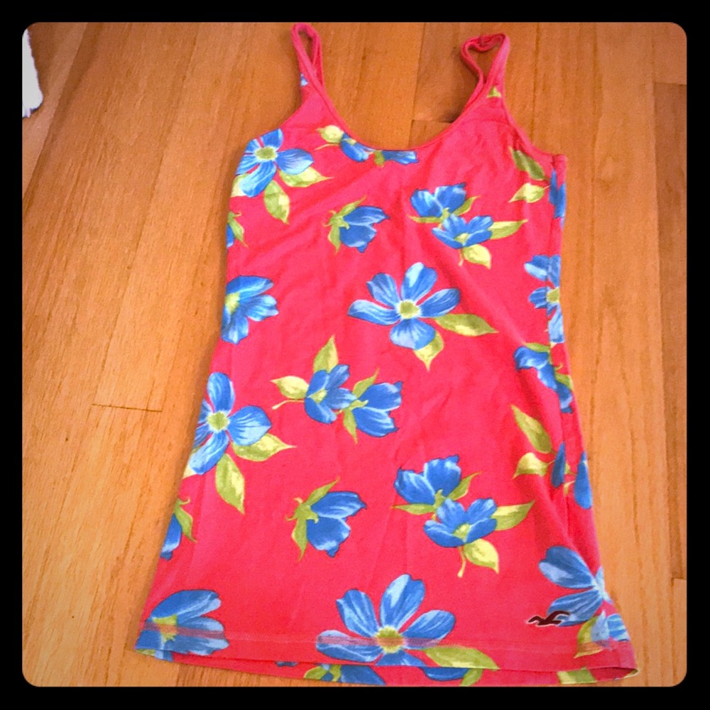 Floral Hollister tank top🌺